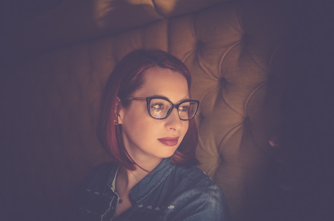 Photo red hair dress