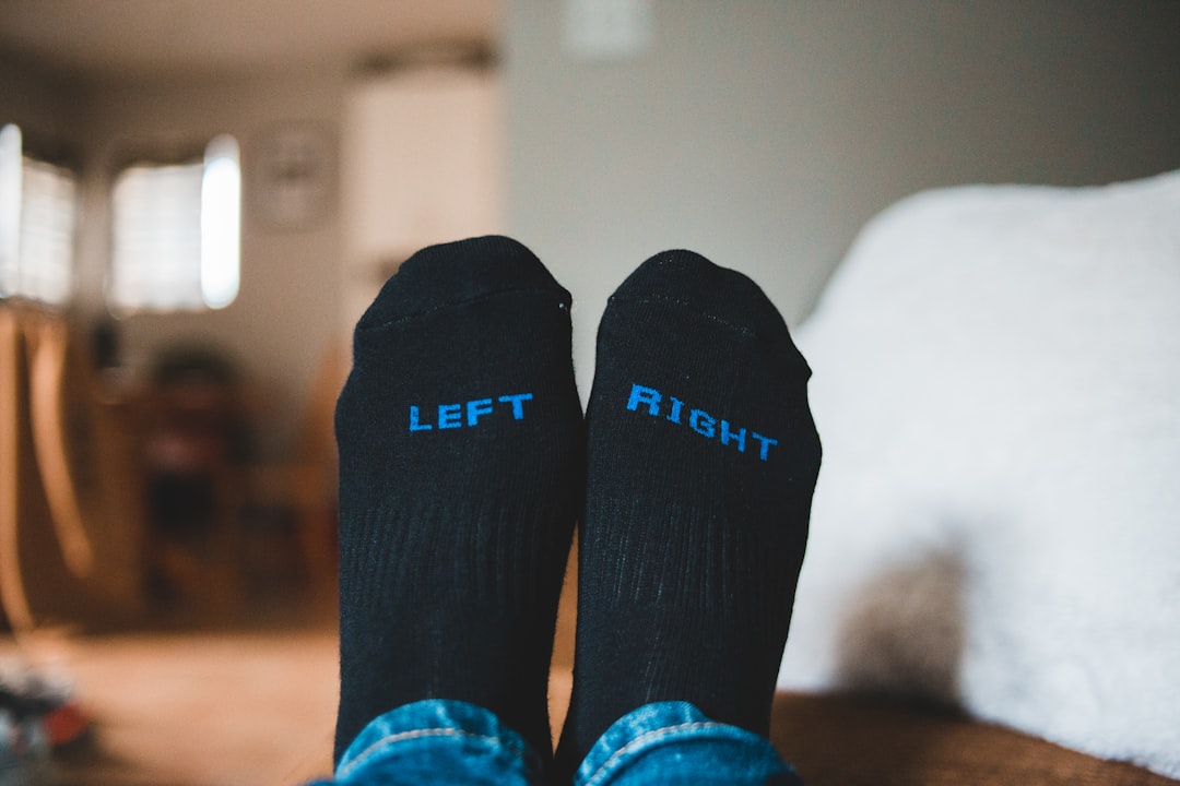 Photo over-the-knee socks