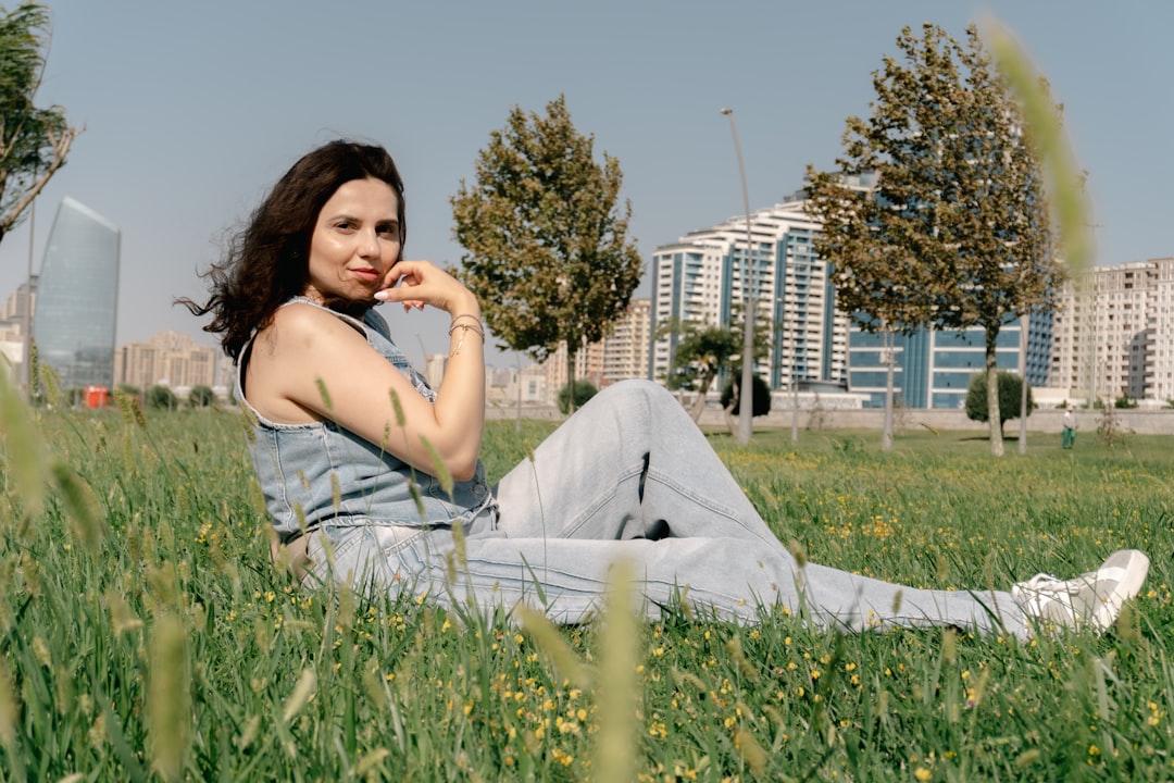 Photo denim vest